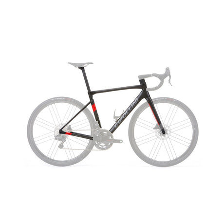 Cipollini Dolomia Disc Frameset Carbon / Anthracite / Red Matt