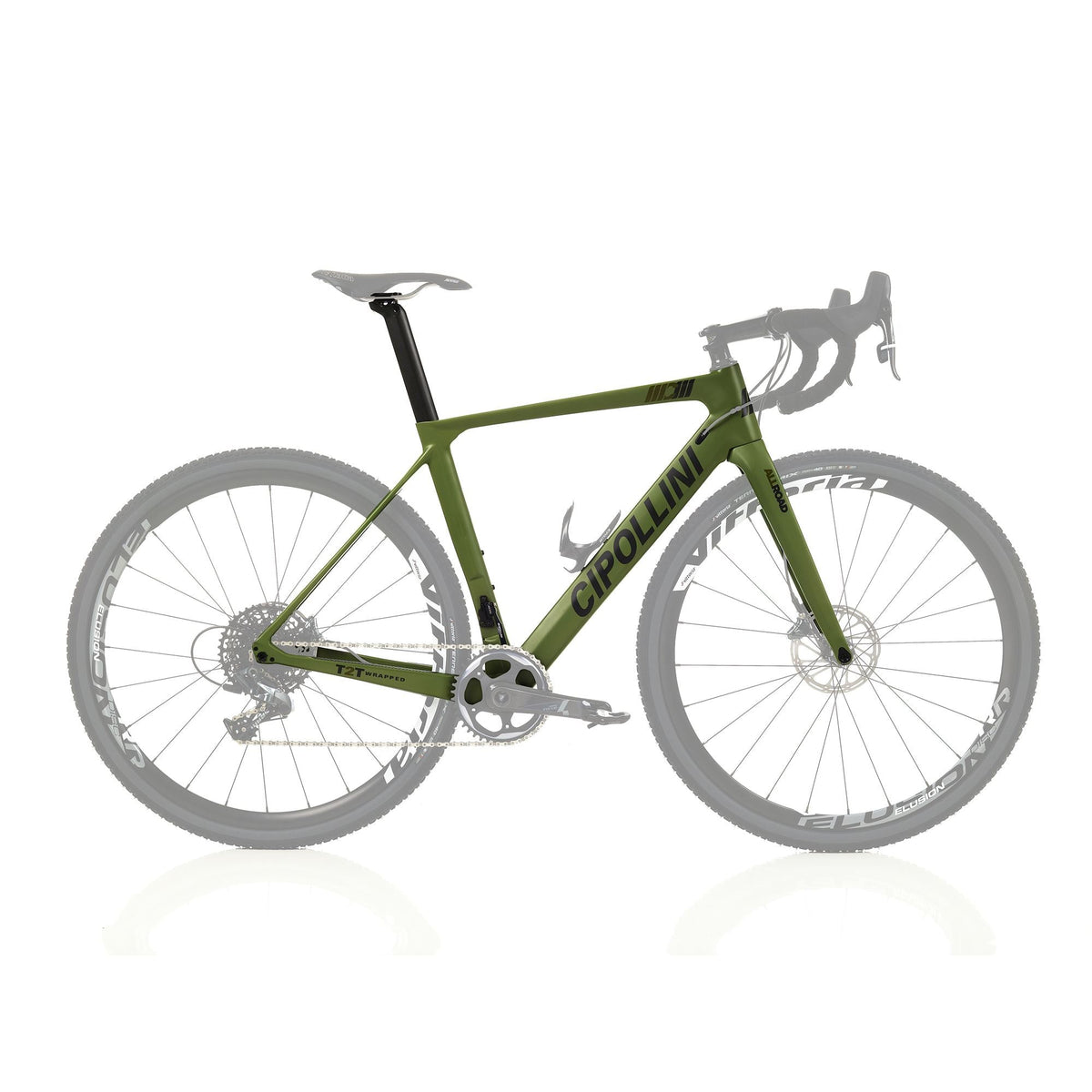 Cipollini MCM All Road Frameset Green Army Matt