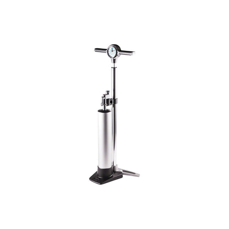 Crank Brothers Klic Floor Pump with Tubeless Canister and Analog Gauge