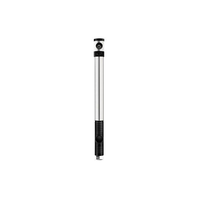 Crank Brothers Klic HP Air Pump w/ Gauge and CO2 Inflator Silver