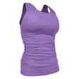 De Soto Carrera Ruche Full Top Singlet Powerful Purple