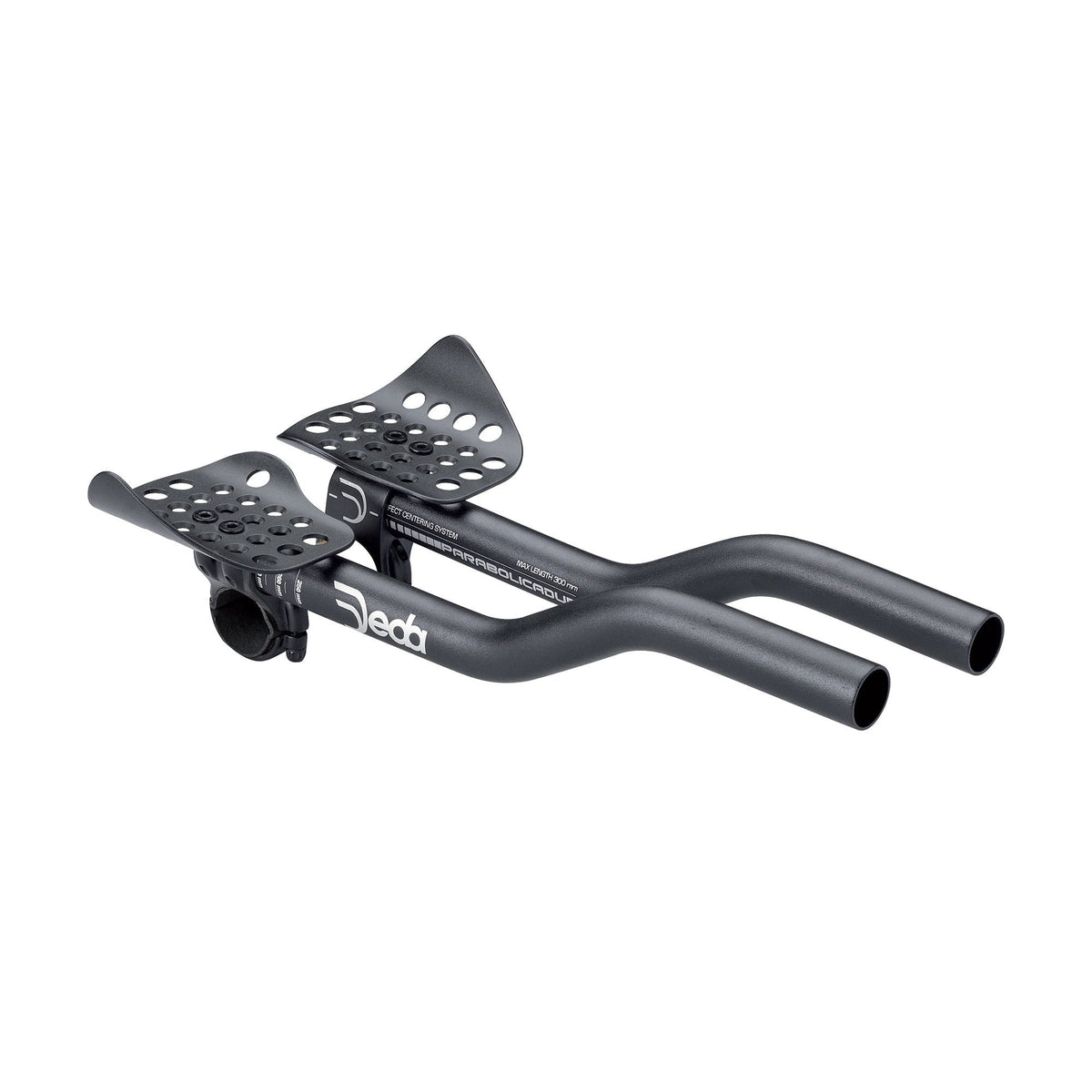 Deda Parabolica Due 31 Clip - On Extensions Black