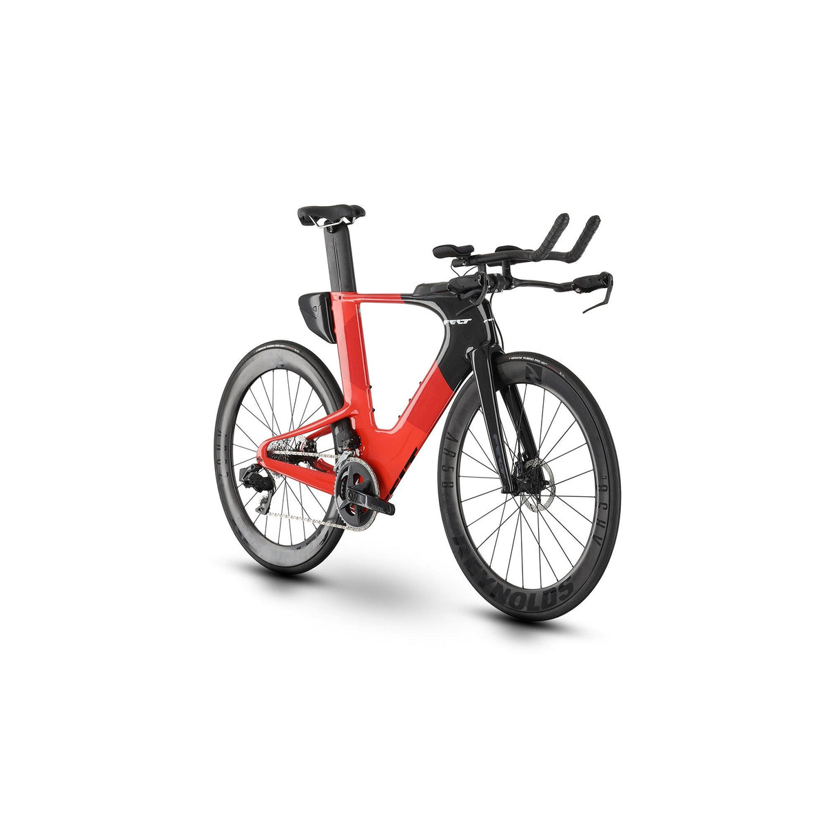 Felt IAx Advanced Rival AXS Bike Gloss Hibiscus / Carbon