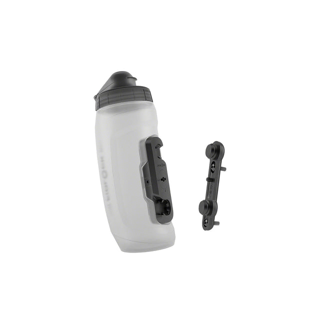 Fidlock TWIST Water Bottle Cage Set w/Bike Base Mount 590ml Clear