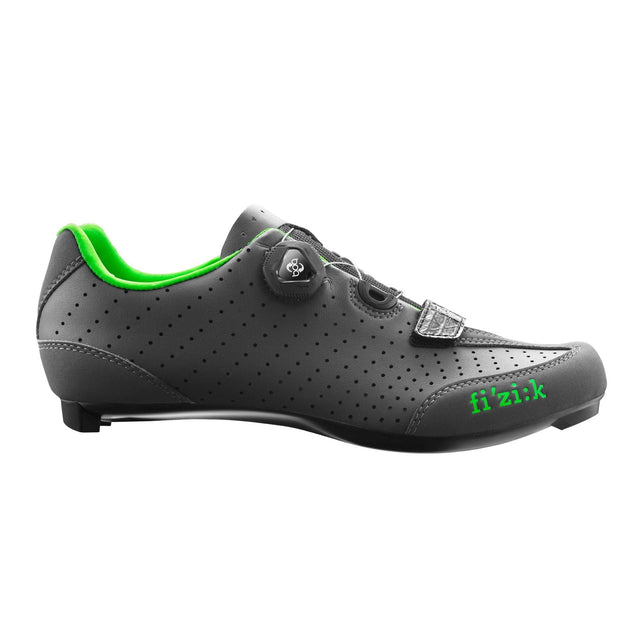 Fizik R3B Uomo Shoes Anthracite / Green Fuo