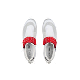 Fizik Transiro Hydra Aeroweave Carbon Shoe White / Red - Blue