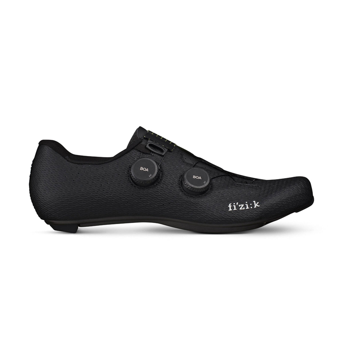 Fizik Vento Stabilita Carbon Road Shoe Black / Yellow Fluo Inside