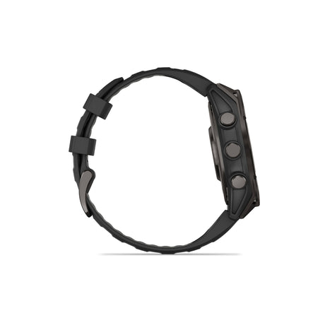 Garmin Fenix 8 AMOLED Sapphire Smartwatch Carbon Grey Titanium / Black Band