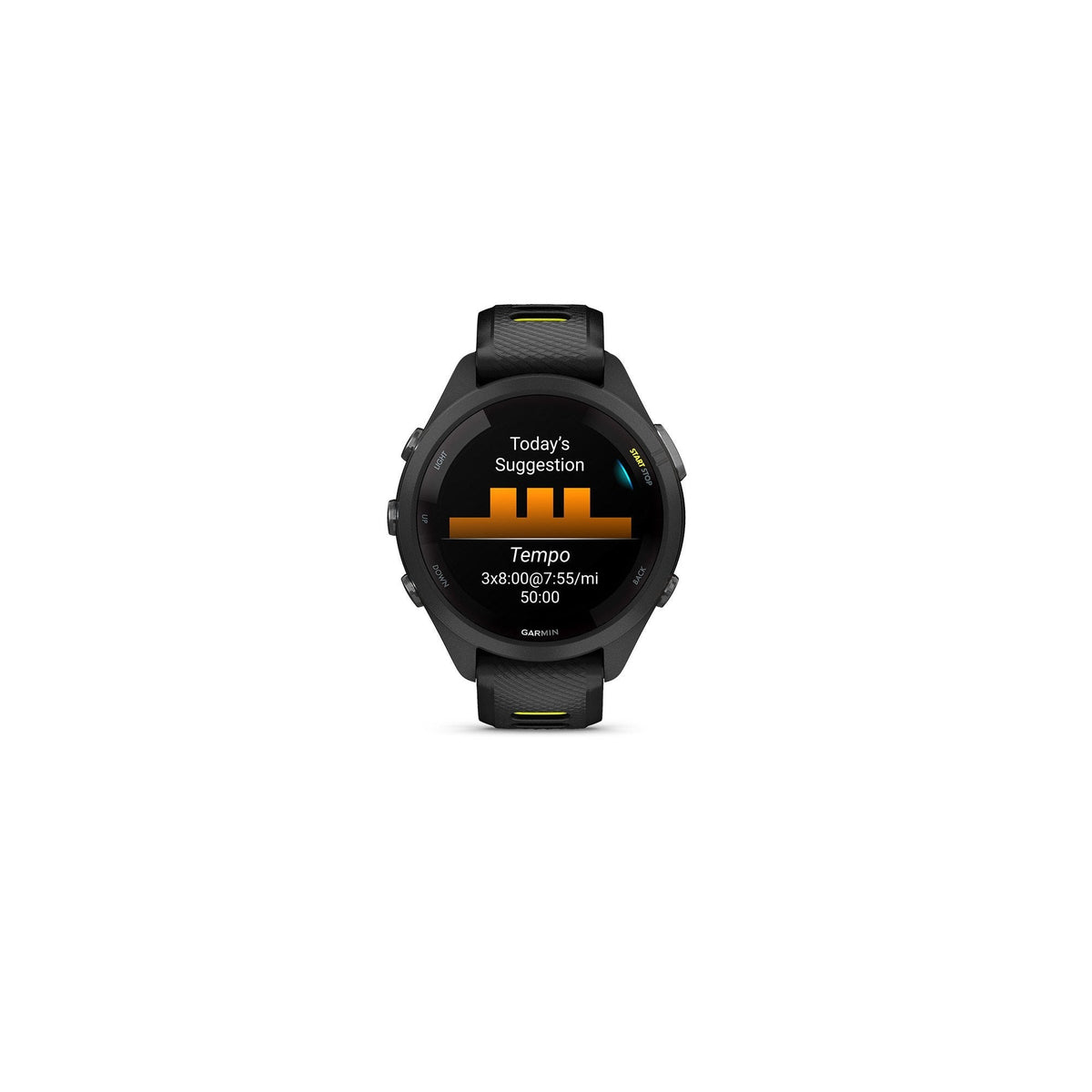 Garmin Forerunner 265S Smartwatch Black / Amp Yellow