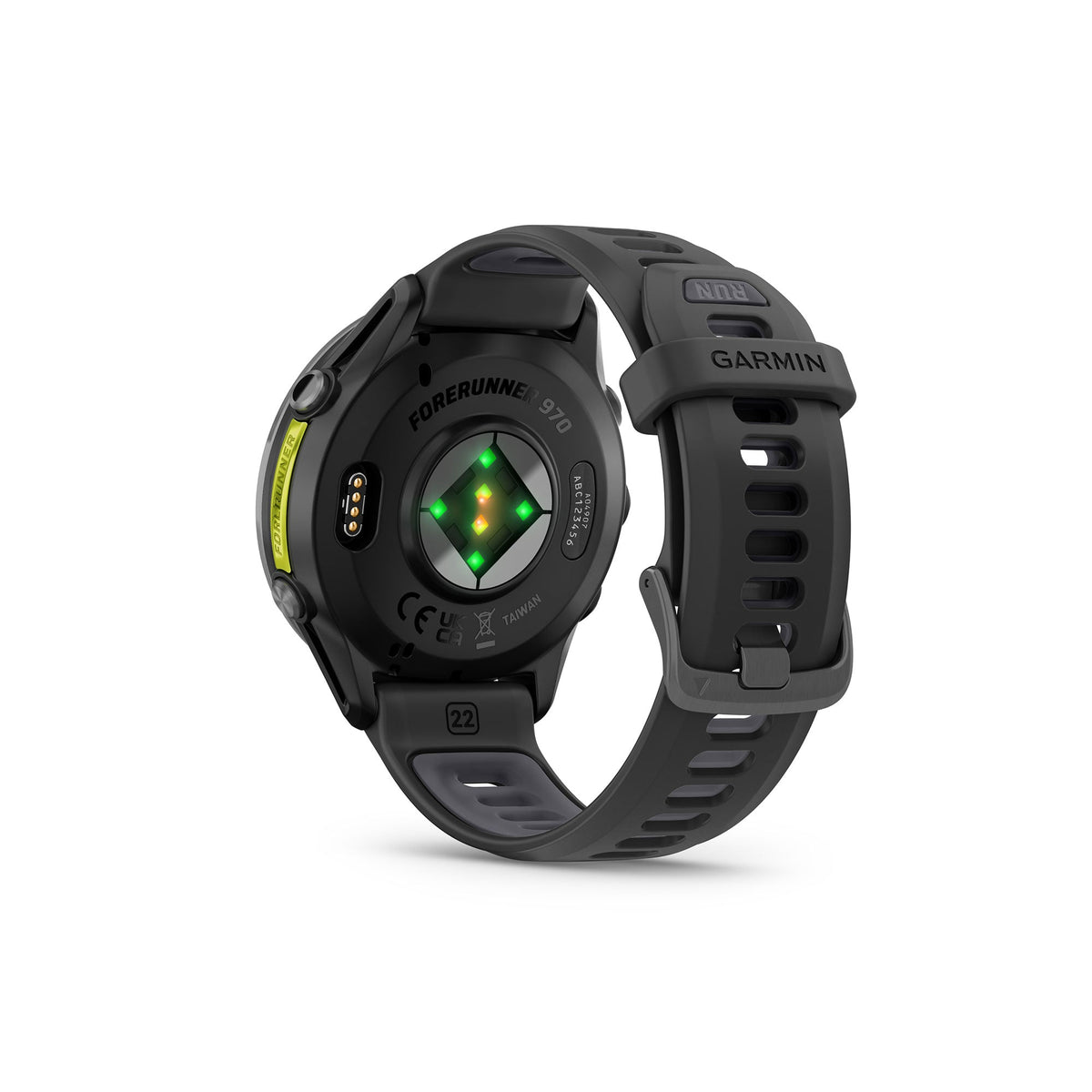 Garmin Forerunner 970 Smartwatch Carbon Grey DLC Titanium / Black/Translucent Whitestone