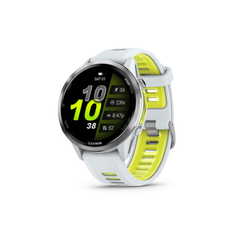 Garmin Forerunner 970 Smartwatch Titanium Whitestone / Whitestone/Translucent Amp Yellow