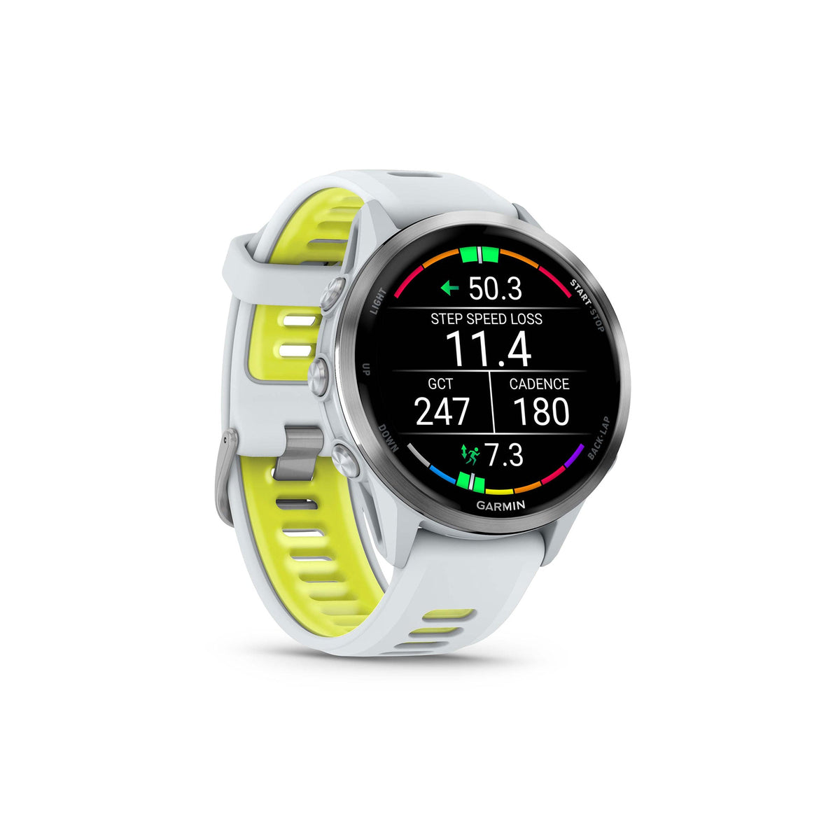 Garmin Forerunner 970 Smartwatch Carbon Grey DLC Titanium / Black/Translucent Whitestone