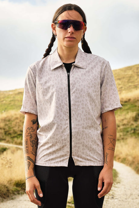 Giordana Beyond Gravel Soave Zip Up Shirt