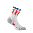 Giordana FR - C Mid Cuff Brooklyn Socks RED/WHITE/BLUE
