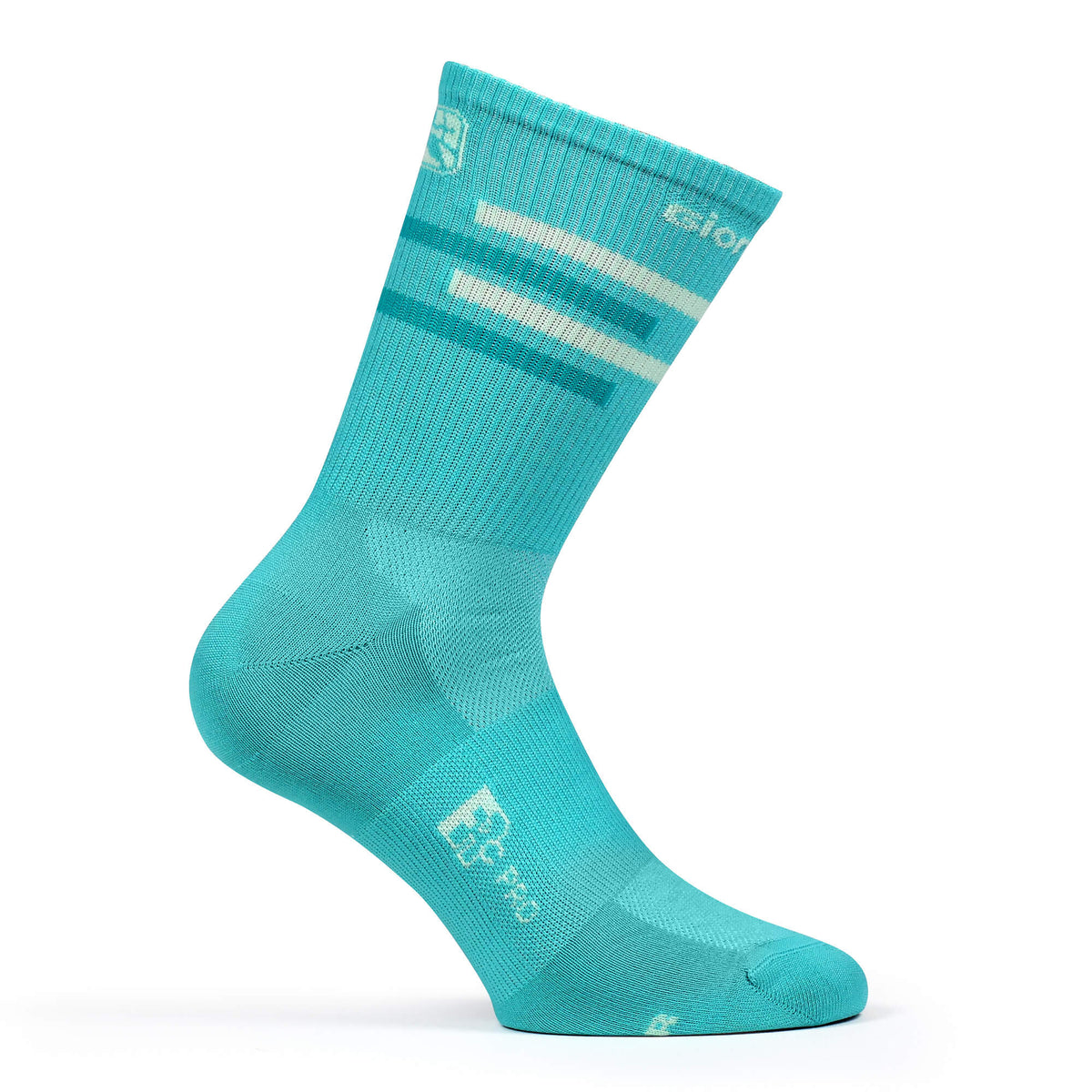 Giordana FR - C Tall Lines Socks SEA GREEN