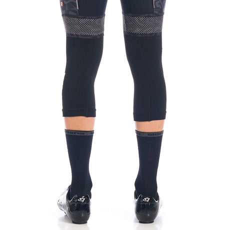 Giordana Knitted Dryarn Knee Warmers BLACK