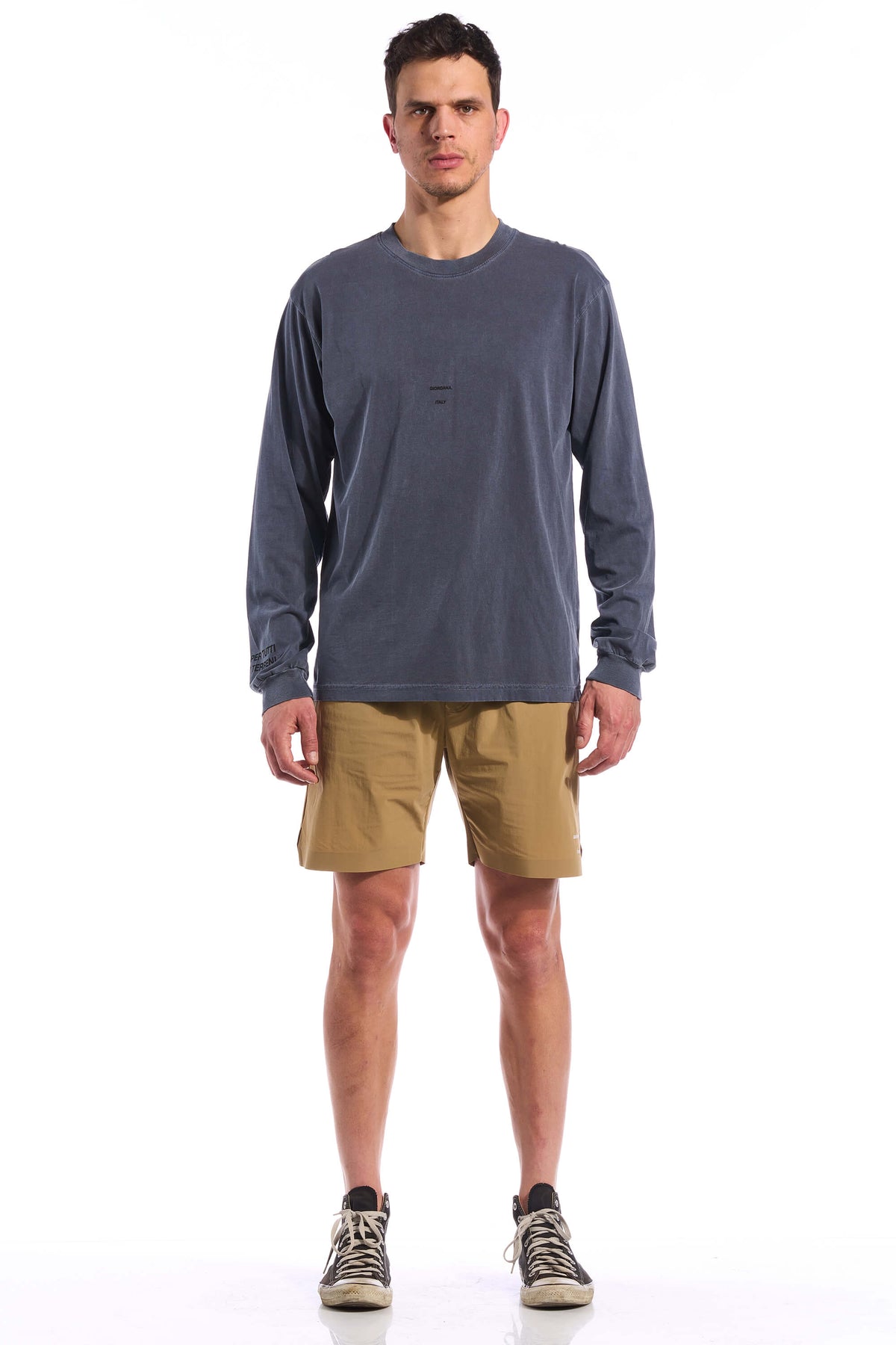 Giordana The Long Sleeve Steps Tee