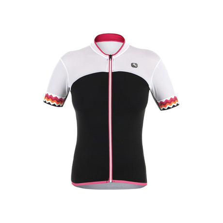 Giordana Lungo Short Sleeve Jersey Black / White