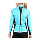 Giordana Silverline Long Sleeve Jersey Aqua / White / Black
