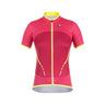 Giordana Silverline Short Sleeve Jersey Pink / Yellow