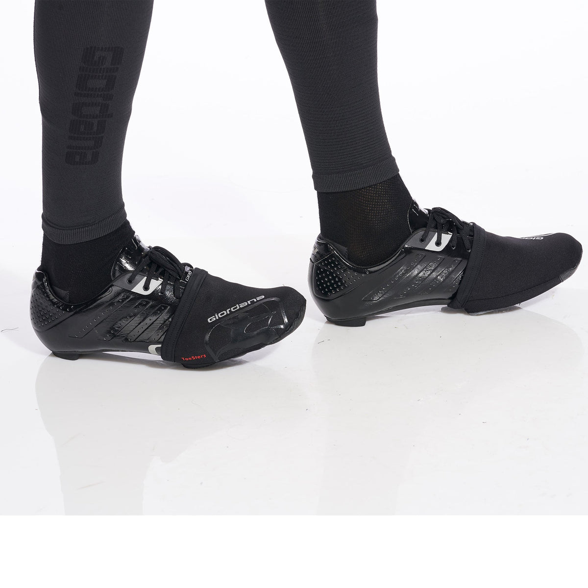 Giordana Toesters Toe Covers BLACK