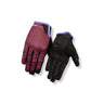 Giro La DND Gel Glove - Womens Dark Maroon