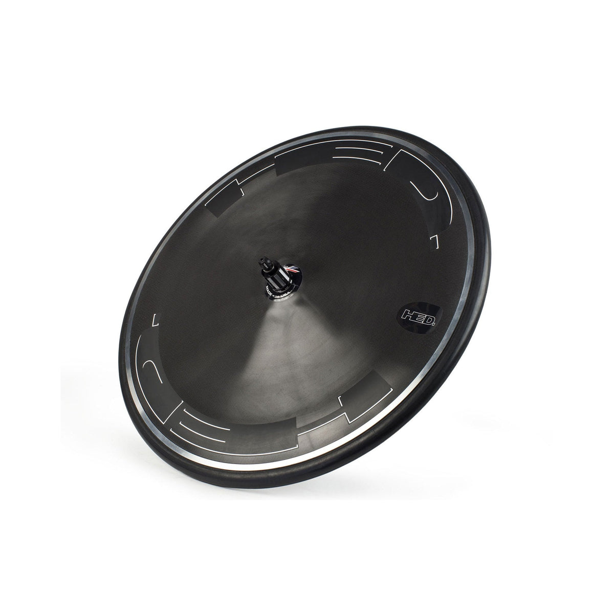 HED Jet RCD Performance Rim Brake Disc Wheel Black