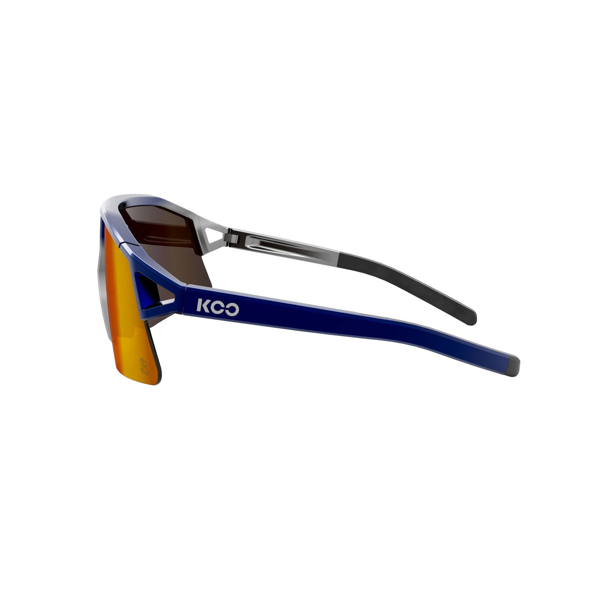 KOO Hype Glasses Red Bull Bora Blue / Silver Red Mirror
