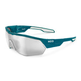 KOO Open Cube Glasses Pine Green / White - 
