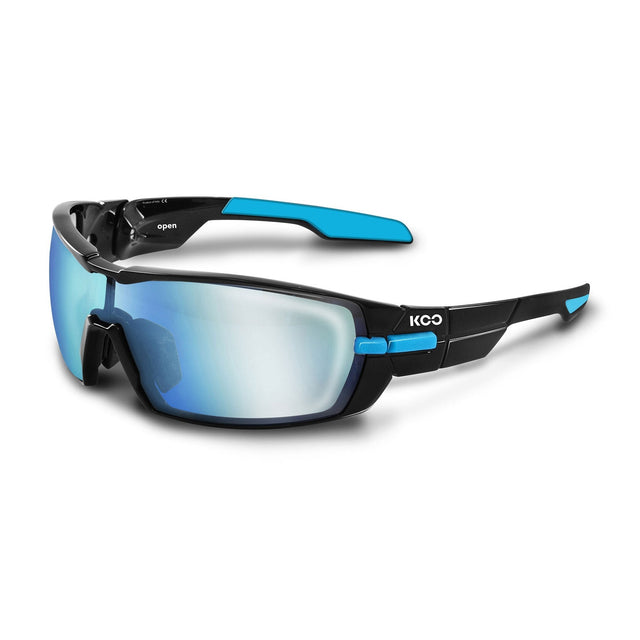 KOO Open Glasses Black / Blue - Blue Sky