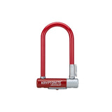 Kryptonite Krypto Series 2 Mini - 7 U - Lock 3.25"x7" Maroon