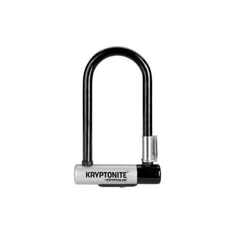 Kryptonite KryptoLok U - Lock - 3.25 x 7", Keyed, Black, Includes bracket
