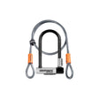 Kryptonite Kryptolok U - Lock 3.25"X7" w/4' Cable Black