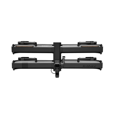 Kuat Piston Pro X 2" LED Dual Ratchet Platform Rack with Kashima 2 - Bike Galaxy Grey