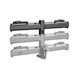 Kuat Piston Pro X Add On LED Dual Ratchet Platform Rack with Kashima 1 - Bike Galaxy Grey