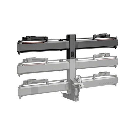 Kuat Piston Pro X Add On LED Dual Ratchet Platform Rack with Kashima 1 - Bike Galaxy Grey