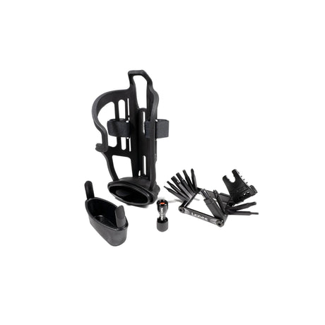 Lezyne Flow Storage bottle Loaded w/o CO2 Cartridges Black