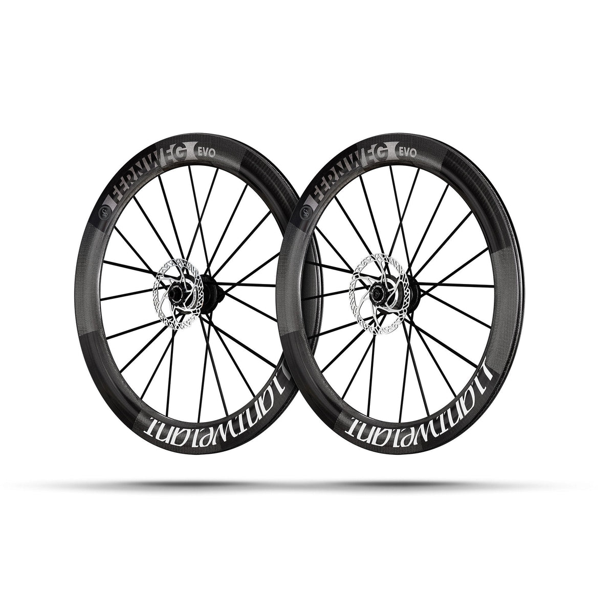Lightweight Fernweg 63 EVO Disc Tubeless Wheelset Black