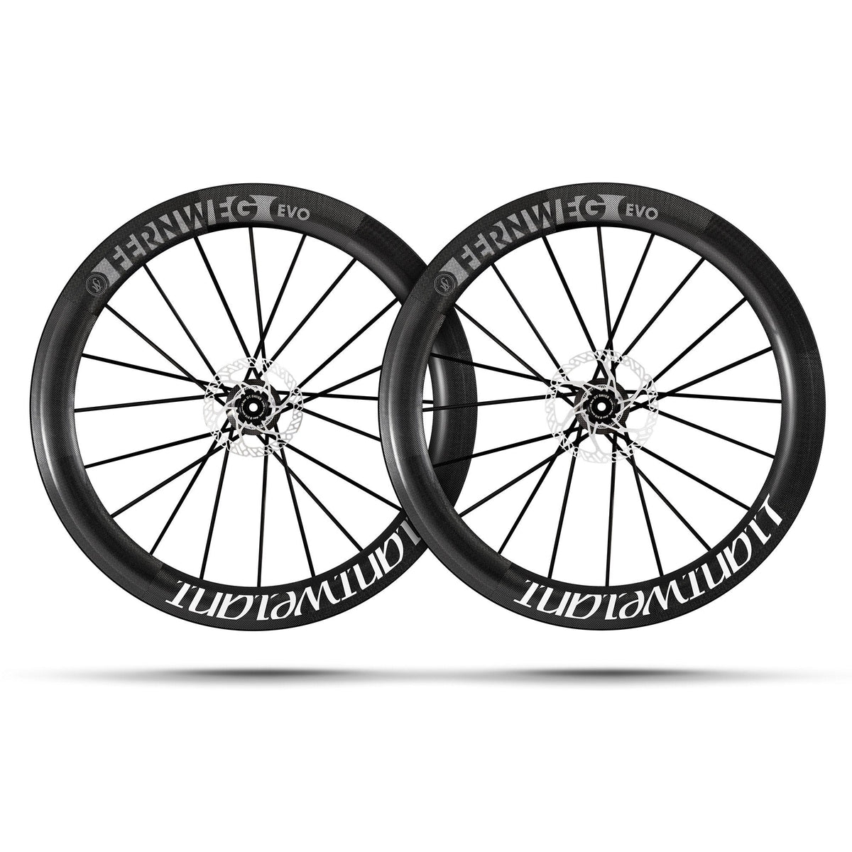 Lightweight Fernweg 63 EVO Disc Tubeless Wheelset Black