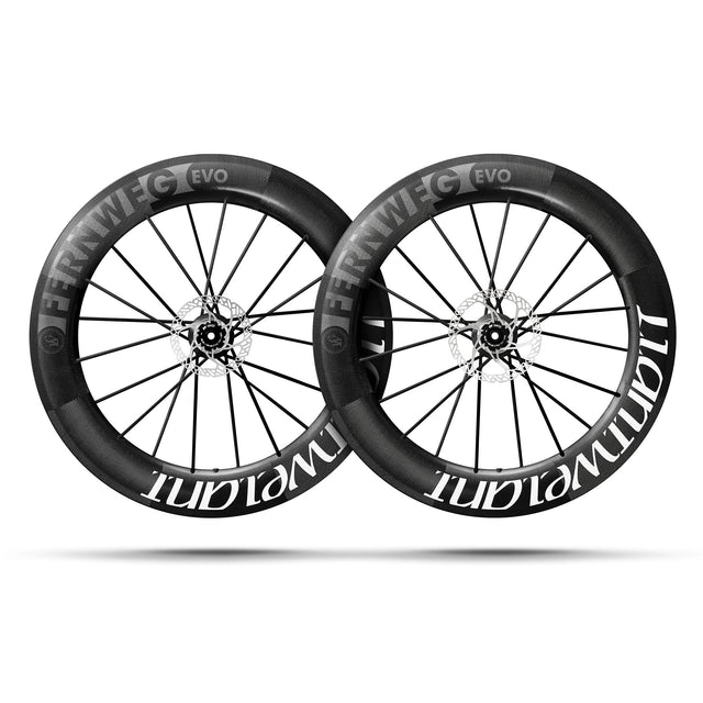 Lightweight Fernweg 85 EVO Disc Tubeless Wheelset Black