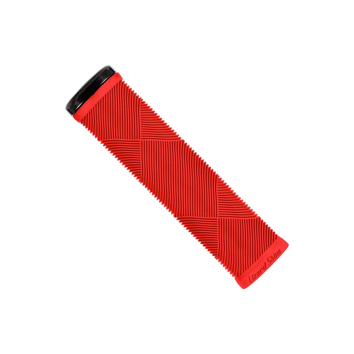 Lizard Skins Single - Sided Lock - On Strata Grips Candy Red