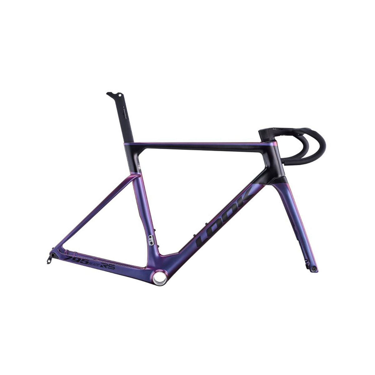 Look 795 Blade 2 RS Disc Frameset Chameleon Thunder Blue Satin / Black Satin
