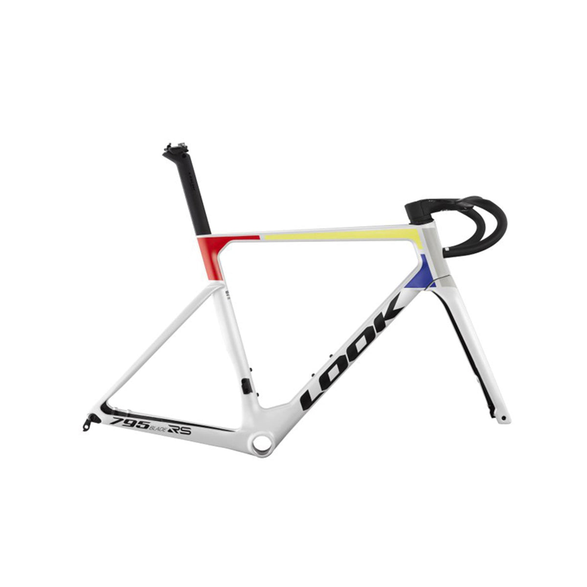 Look 795 Blade 2 RS Disc Iconic Frameset Iconic Platinum White
