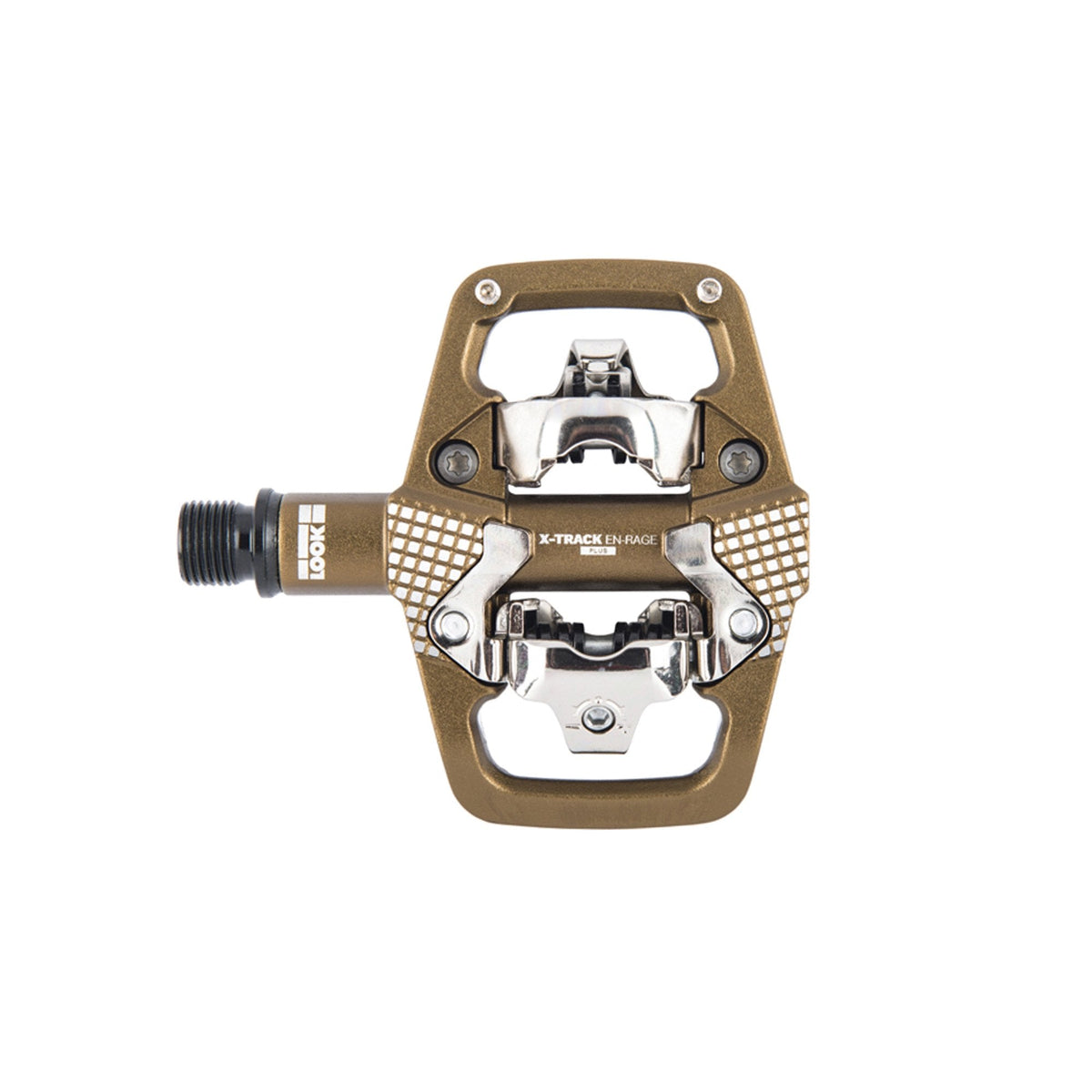 Look X - Track En - Rage Plus Pedals Bronze