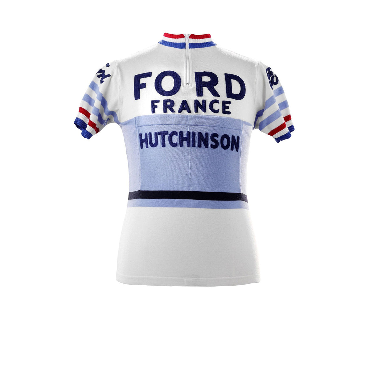 Magliamo Ford France 1966 Short Sleeve Jersey White / Light Blue