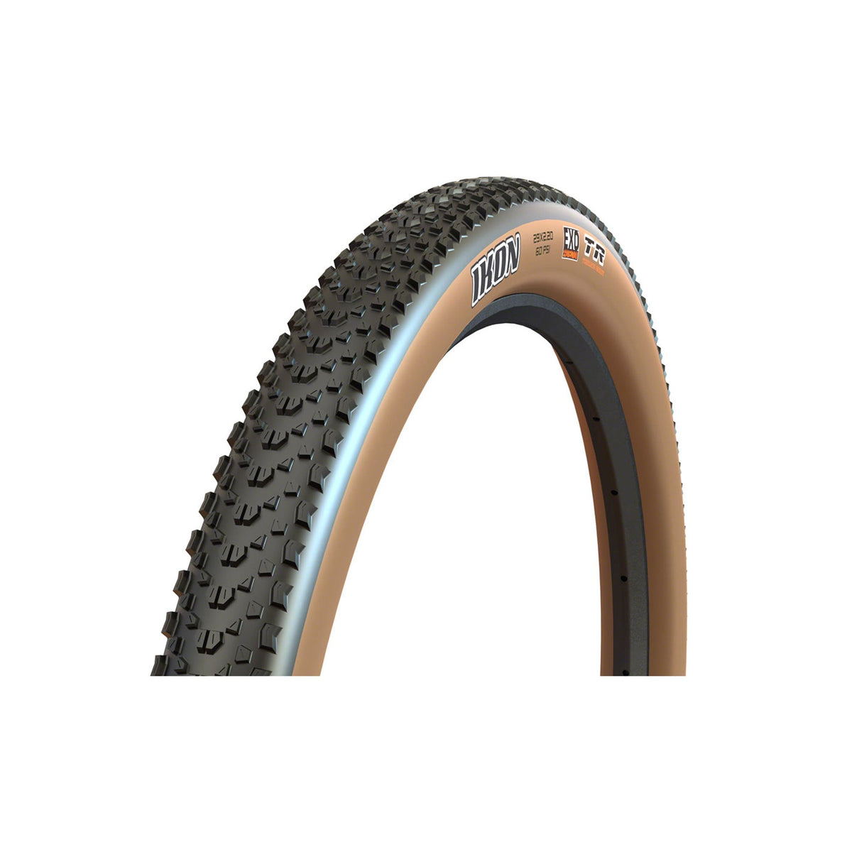 Maxxis Ikon EXO Tubeless Tire Black / Dark Tan