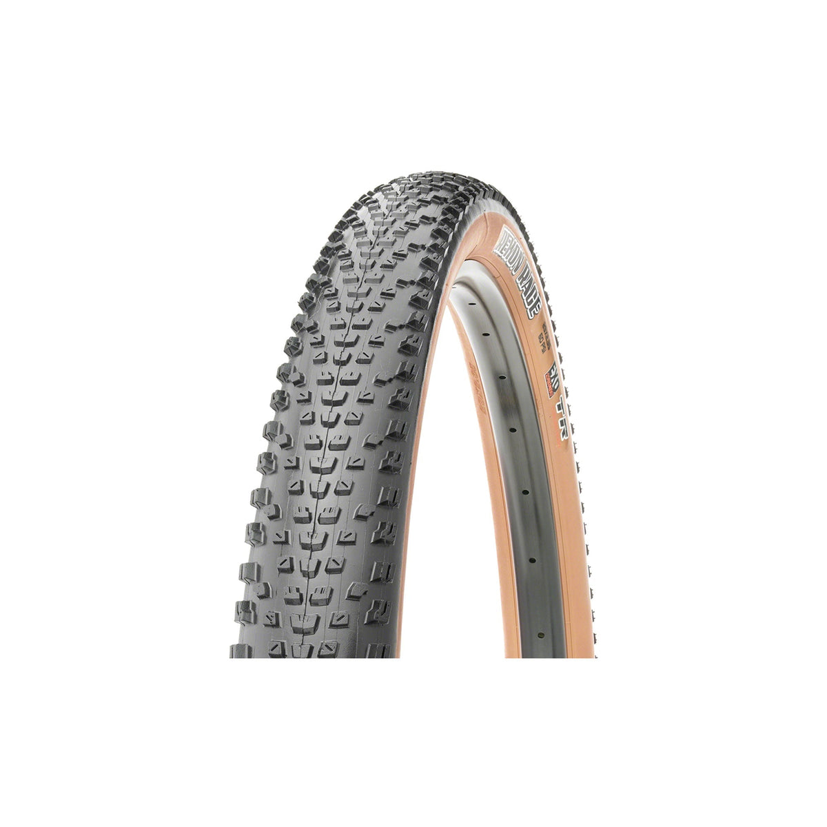 Maxxis Rekon Race Dual EXO 60 TPI Tubeless Tire Black / Dark Tan