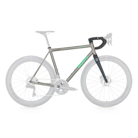 Moots Vamoots CRD Frameset Green Ano