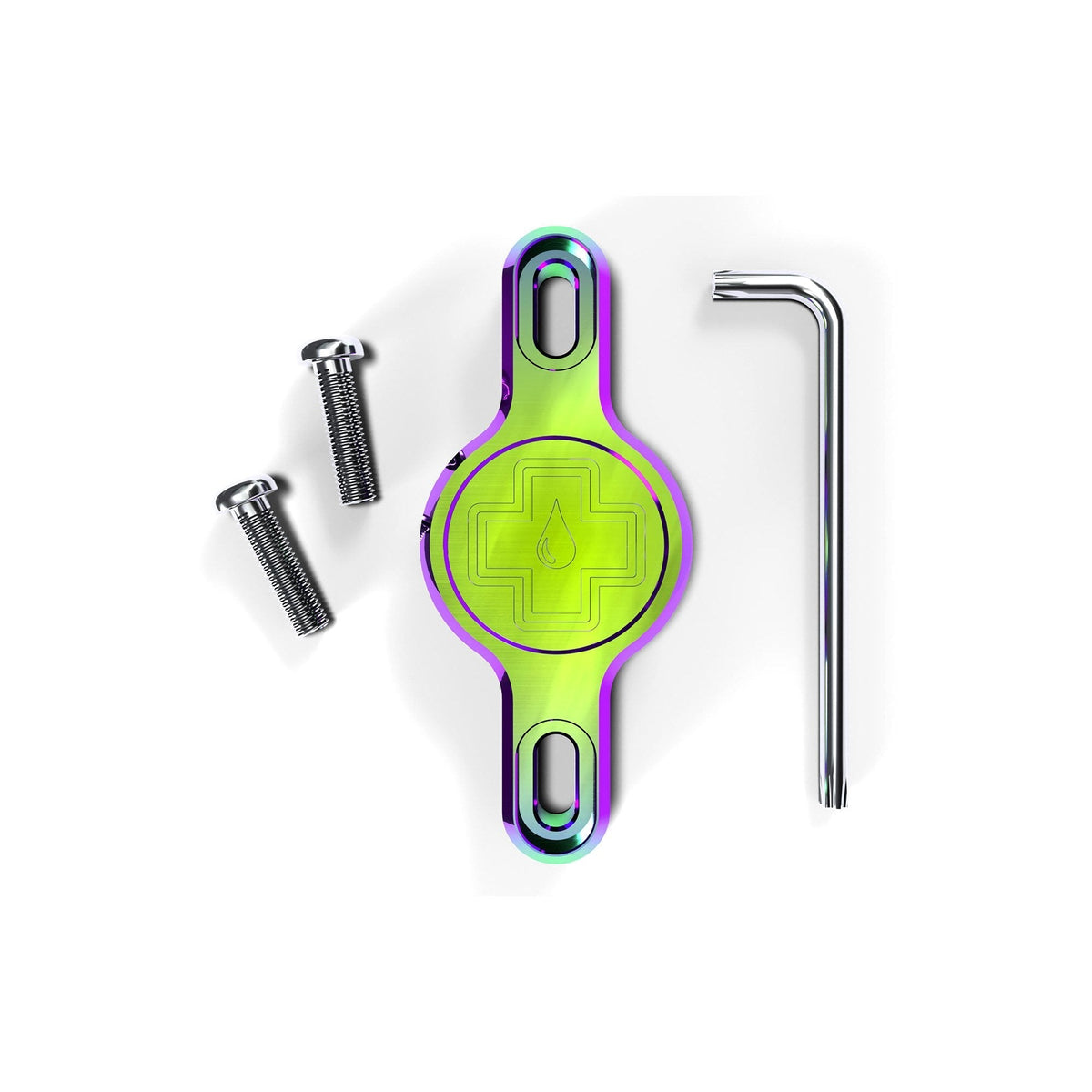 Muc - Off Secure Tag Holder 2.0 Iridescent