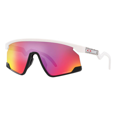 Oakley BXTR Glasses Matte White / PRIZM Road